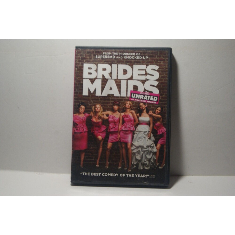 Brides Maids Unrated DVD Melissa McCarthy Kristen Whiig DVD 2011 Action Comedy